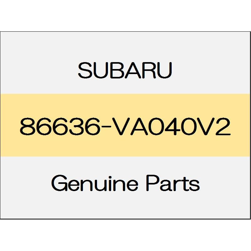 [NEW] JDM SUBARU LEVORG VM Lamp washer nozzle cover Assy (R) body color code (D4S) 86636-VA040V2 GENUINE OEM