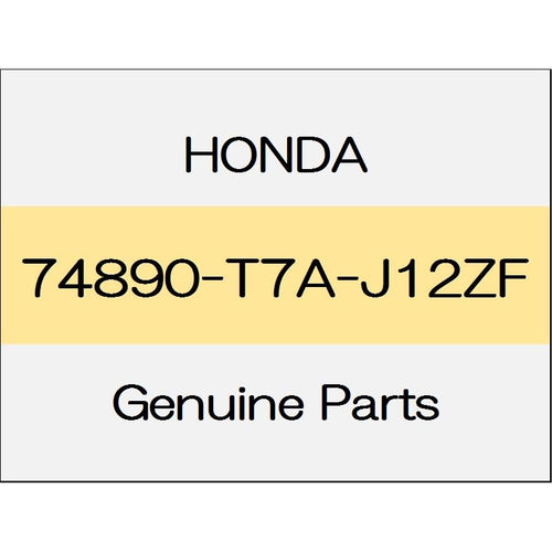 [NEW] JDM HONDA VEZEL RU Rear license garnish Assy back with a camera body color code (NH700M) 74890-T7A-J12ZF GENUINE OEM