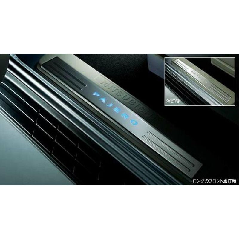 [NEW] JDM Mitsubishi PAJERO V93/V98 LED Scuff Plate Long Blue Genuine OEM