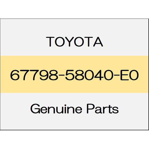 [NEW] JDM TOYOTA ALPHARD H3# Door trim ornament base rear (R) 1801 ~ Standard system G 67798-58040-E0 GENUINE OEM