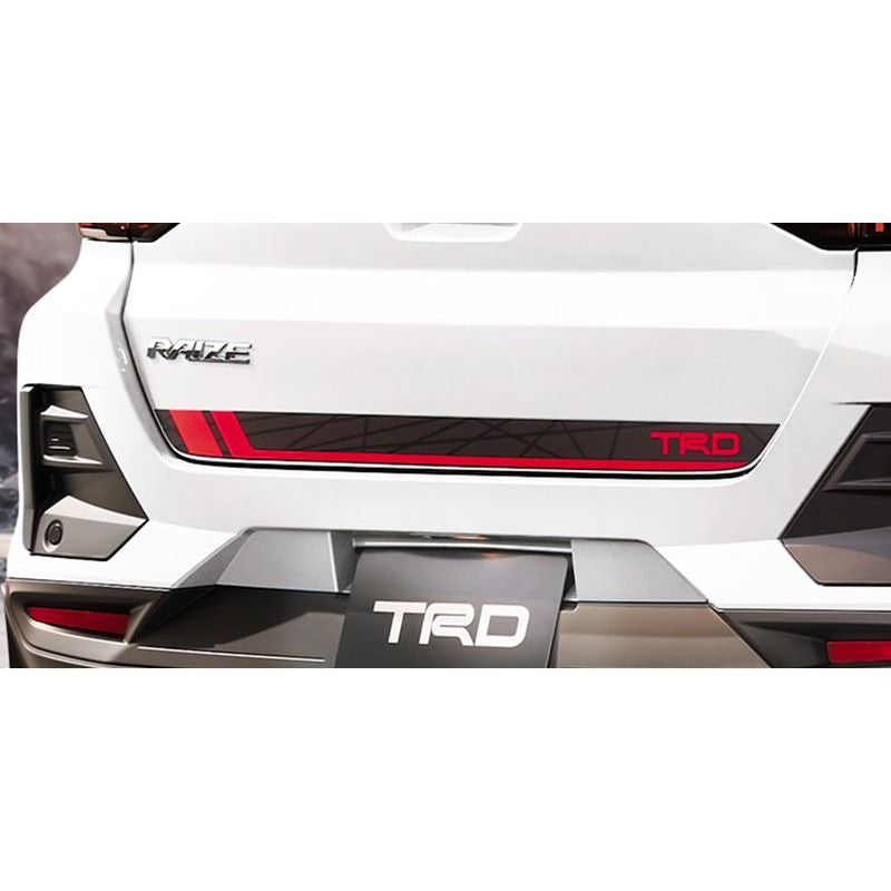 [NEW] JDM Toyota RAIZE A2# Back Door Decal TRD Genuine OEM