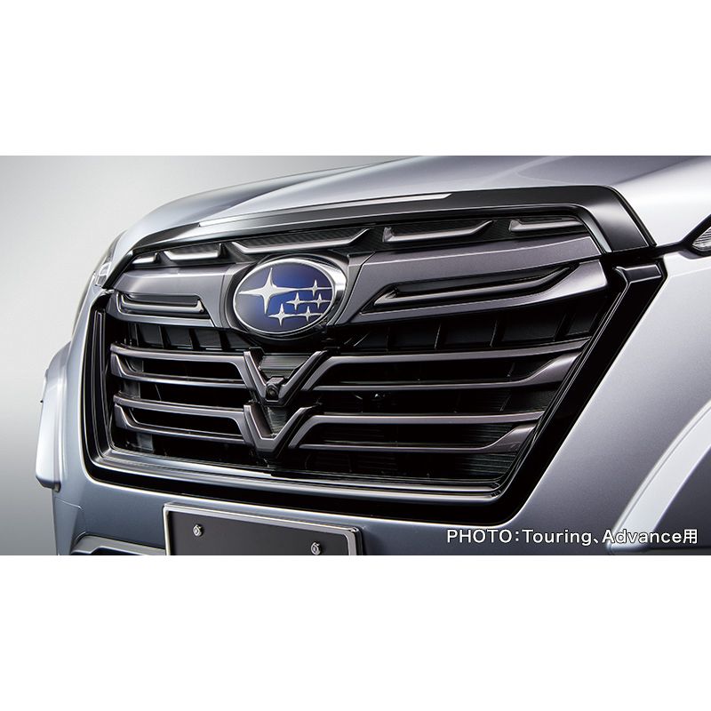 [NEW] JDM Subaru FORESTER SK Front Grille Dark Metal For Touring Advance Genuine