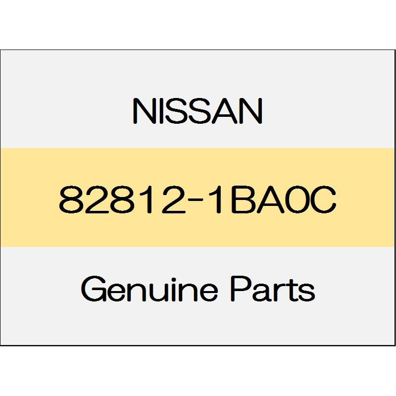[NEW] JDM NISSAN SKYLINE CROSSOVER J50 Rear door out side tape (R) 82812-1BA0C GENUINE OEM