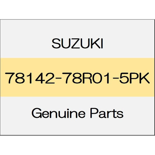 [NEW] JDM SUZUKI JIMNY JB64 Roof drip front cap (R) 78142-78R01-5PK GENUINE OEM