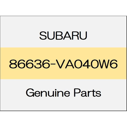 [NEW] JDM SUBARU LEVORG VM Lamp washer nozzle cover Assy (R) body color code (K1X) 86636-VA040W6 GENUINE OEM