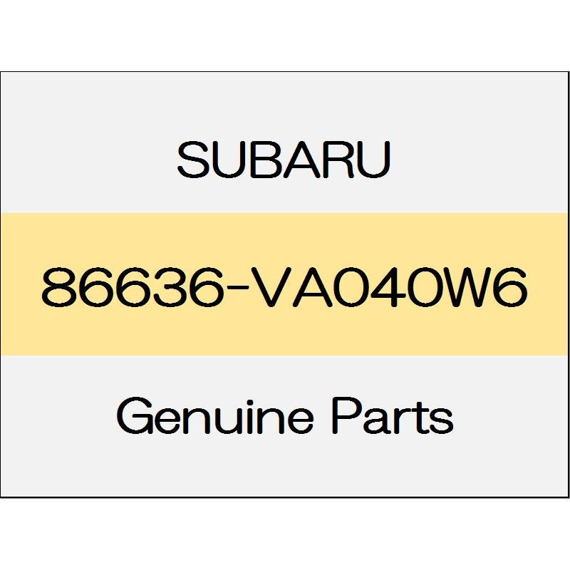 [NEW] JDM SUBARU LEVORG VM Lamp washer nozzle cover Assy (R) body color code (K1X) 86636-VA040W6 GENUINE OEM
