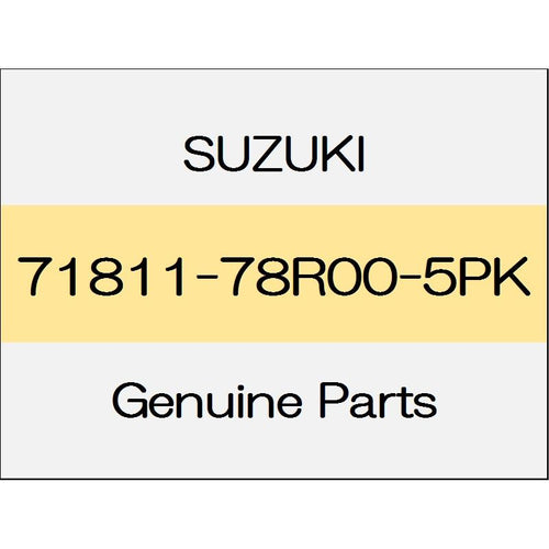 [NEW] JDM SUZUKI JIMNY SIERRA JB74 Rear bumper 71811-78R00-5PK GENUINE OEM