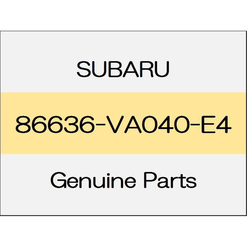 [NEW] JDM SUBARU WRX S4 VA Lamp washer nozzle cover Assy (R) body color code (K7X) 86636-VA040-E4 GENUINE OEM