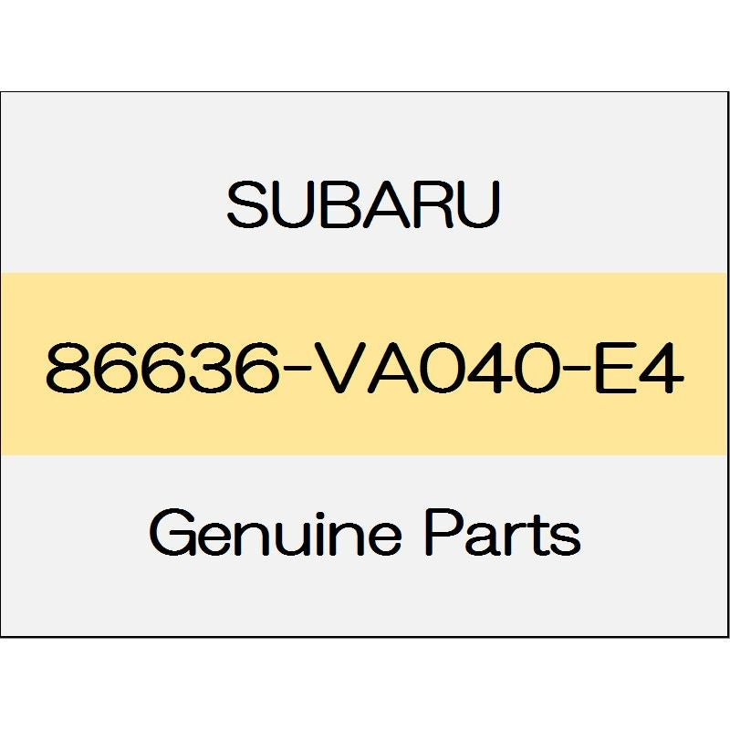 [NEW] JDM SUBARU WRX S4 VA Lamp washer nozzle cover Assy (R) body color code (K7X) 86636-VA040-E4 GENUINE OEM