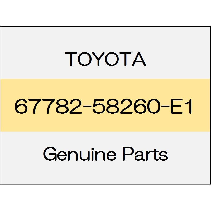 [NEW] JDM TOYOTA ALPHARD H3# Front door trim ornament sub Assy (L) 1801 ~ trim code (01) 67782-58260-E1 GENUINE OEM