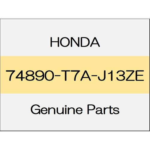 [NEW] JDM HONDA VEZEL RU Rear license garnish Assy back camera with 1802 ~ X body color code (NH821M) 74890-T7A-J13ZE GENUINE OEM