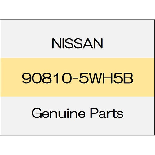 [NEW] JDM NISSAN NOTE E12 Back door finisher Assy Around View Monitor non-Blanc Natur Interior X body color code (NAB) 90810-5WH5B GENUINE OEM