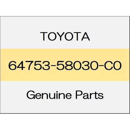 [NEW] JDM TOYOTA ALPHARD H3# Deck side garnish rear (R) 64753-58030-C0 GENUINE OEM