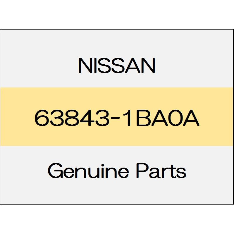 [NEW] JDM NISSAN SKYLINE CROSSOVER J50 Front fender protector (L) 63843-1BA0A GENUINE OEM