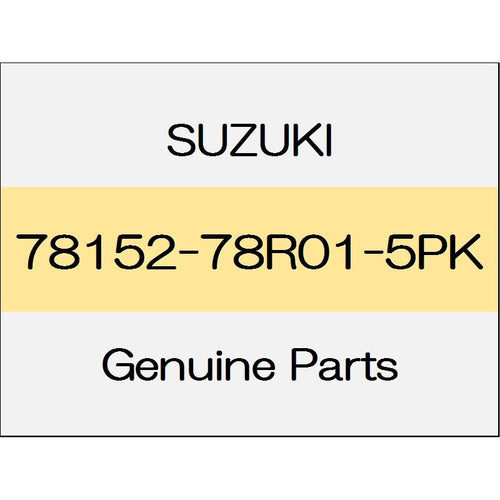 [NEW] JDM SUZUKI JIMNY JB64 Roof drip front cap (L) 78152-78R01-5PK GENUINE OEM