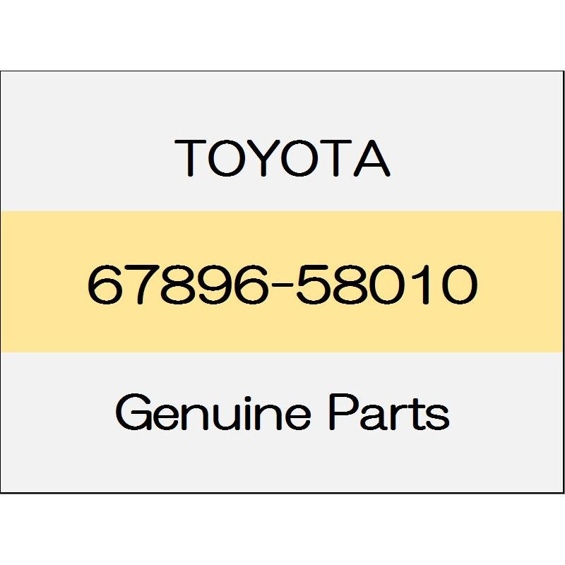 [NEW] JDM TOYOTA ALPHARD H3# Rear door weather strip No.3 (L) Mu windshield encounter Sir 67896-58010 GENUINE OEM