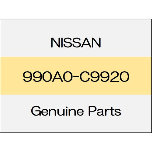 [NEW] JDM NISSAN Skyline Sedan V36 Anti-Safe Travel 990A0-C9920 GENUINE OEM