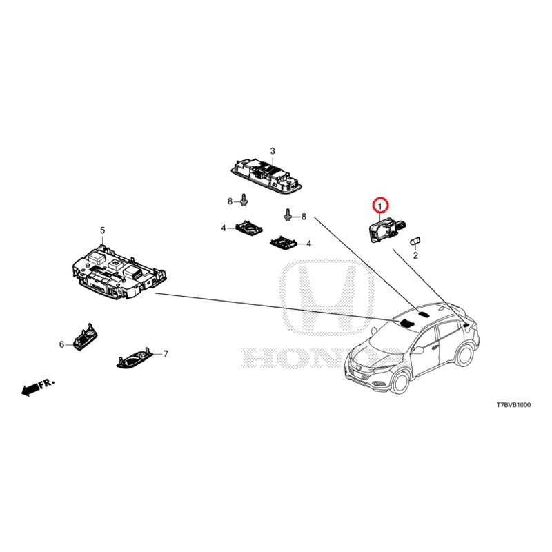 [NEW] JDM HONDA VEZEL HYBRID RU3 2020 Interior Lights GENUINE OEM