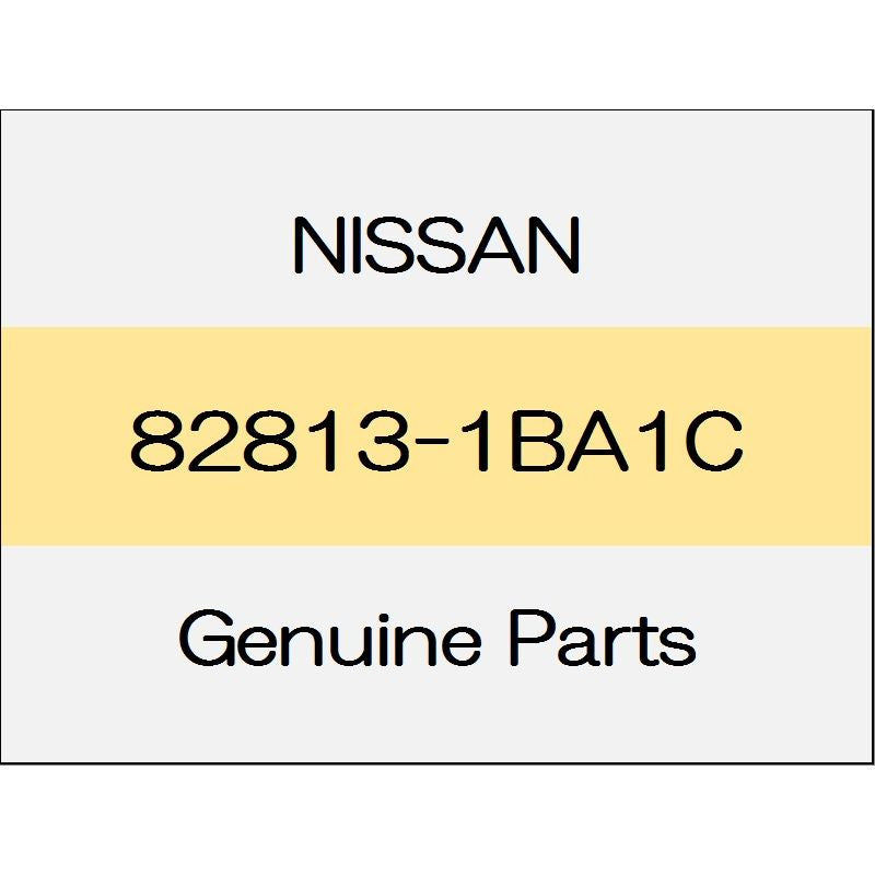 [NEW] JDM NISSAN SKYLINE CROSSOVER J50 Rear door out side tape (L) 82813-1BA1C GENUINE OEM