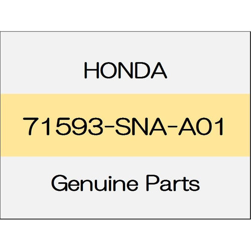 [NEW] JDM HONDA CIVIC TYPE R FD2 Rear bumper side spacer (R) 71593-SNA-A01 GENUINE OEM
