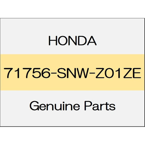 [NEW] JDM HONDA CIVIC TYPE R FD2 Trunk spoiler lower lid (L) body color code (NH624P) 71756-SNW-Z01ZE GENUINE OEM