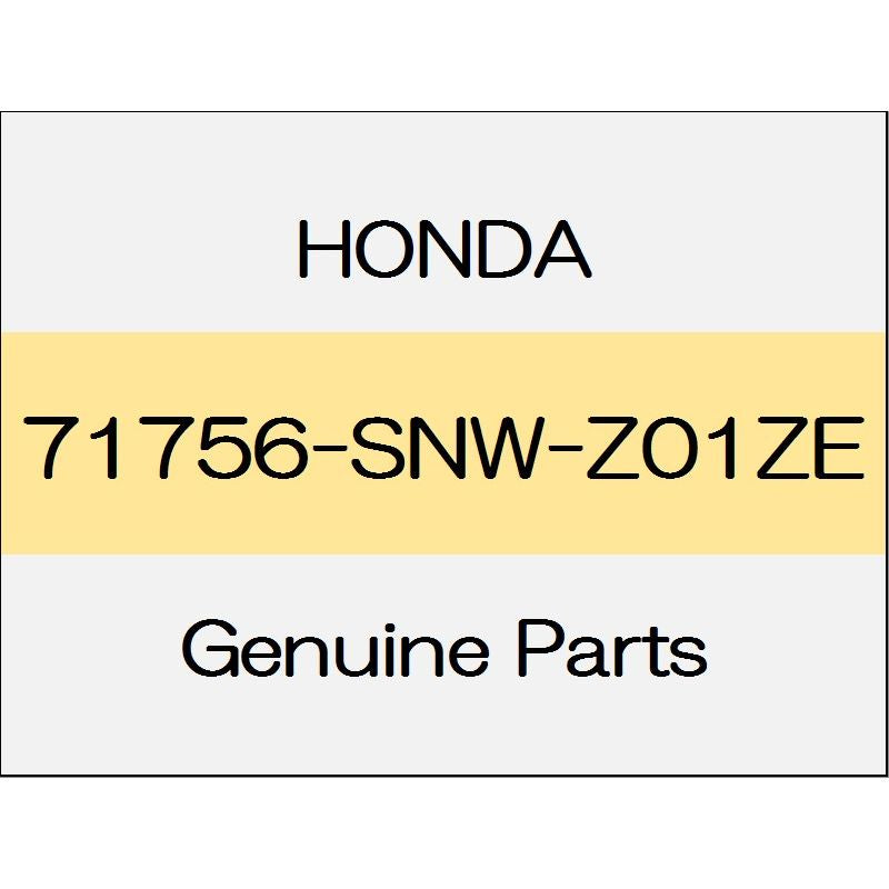 [NEW] JDM HONDA CIVIC TYPE R FD2 Trunk spoiler lower lid (L) body color code (NH624P) 71756-SNW-Z01ZE GENUINE OEM