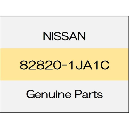 [NEW] JDM NISSAN ELGRAND E52 Rear door outside molding (R) 82820-1JA1C GENUINE OEM