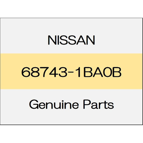 [NEW] JDM NISSAN SKYLINE CROSSOVER J50 Front defroster grill (L) 68743-1BA0B GENUINE OEM