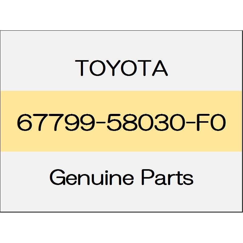 [NEW] JDM TOYOTA ALPHARD H3# Door trim ornament base rear (L) ~ 1801 standard-based Executive Lounge 67799-58030-F0 GENUINE OEM