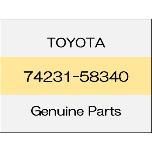 [NEW] JDM TOYOTA ALPHARD H3# Front armrest base panel upper (R) with sunroof 74231-58340 GENUINE OEM