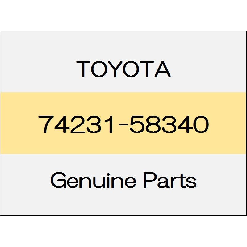 [NEW] JDM TOYOTA ALPHARD H3# Front armrest base panel upper (R) with sunroof 74231-58340 GENUINE OEM