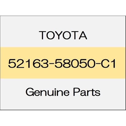 [NEW] JDM TOYOTA ALPHARD H3# Rear bumper plate (R) body color code (220) 52163-58050-C1 GENUINE OEM