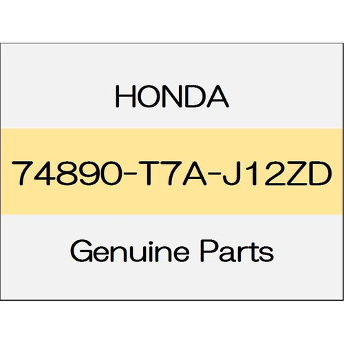 [NEW] JDM HONDA VEZEL RU Rear license garnish Assy back with a camera body color code (NH788P) 74890-T7A-J12ZD GENUINE OEM