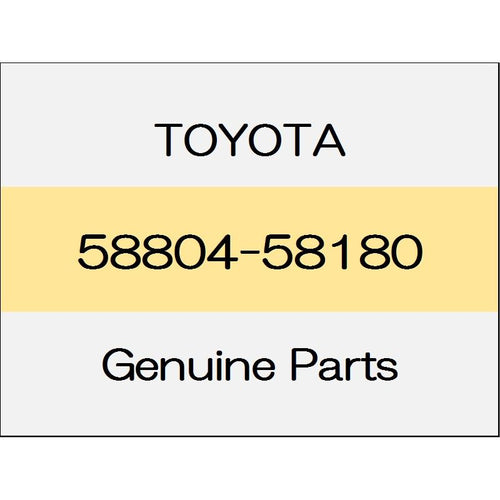 [NEW] JDM TOYOTA ALPHARD H3# Console panel upper sub-Assy 1801 ~ Standard system G 58804-58180 GENUINE OEM
