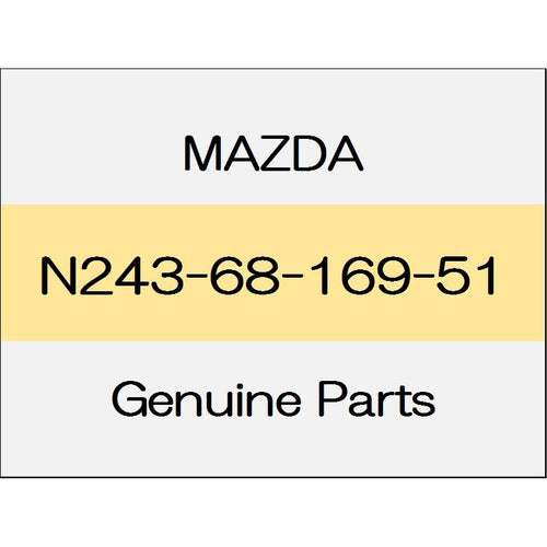 [NEW] JDM MAZDA ROADSTER ND The front pillar trim (R) body color code (41W) N243-68-169-51 GENUINE OEM