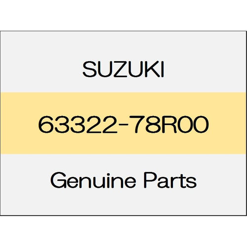 [NEW] JDM SUZUKI JIMNY JB64 Quota inner reinforcements (R) 63322-78R00 GENUINE OEM