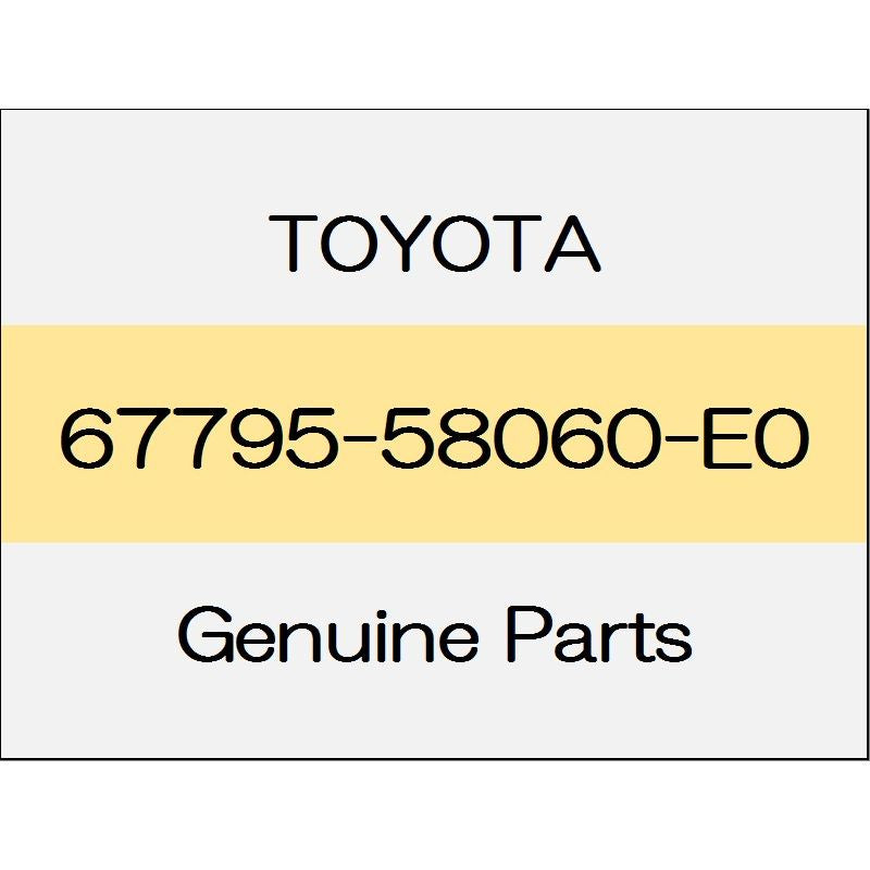 [NEW] JDM TOYOTA ALPHARD H3# Door trim ornament base Front (R) 1801 ~ Standard system Executive Lounge 67795-58060-E0 GENUINE OEM