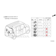 Load image into Gallery viewer, [NEW] JDM HONDA N-BOX CUSTOM JF3 2021 Electrical Connector (Rear) GENUINE OEM
