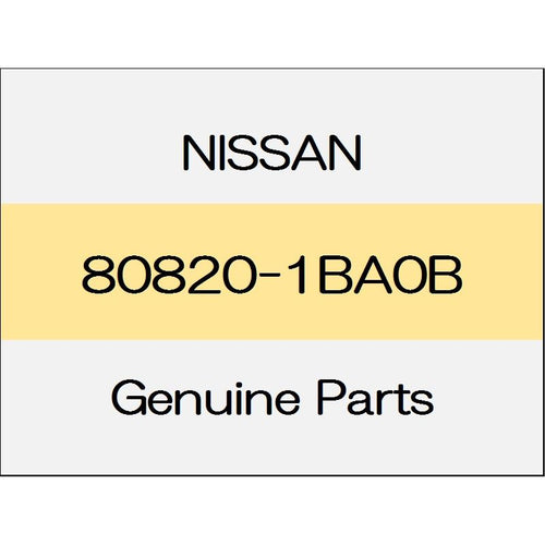 [NEW] JDM NISSAN SKYLINE CROSSOVER J50 Front door outside molding Assy (R) 80820-1BA0B GENUINE OEM