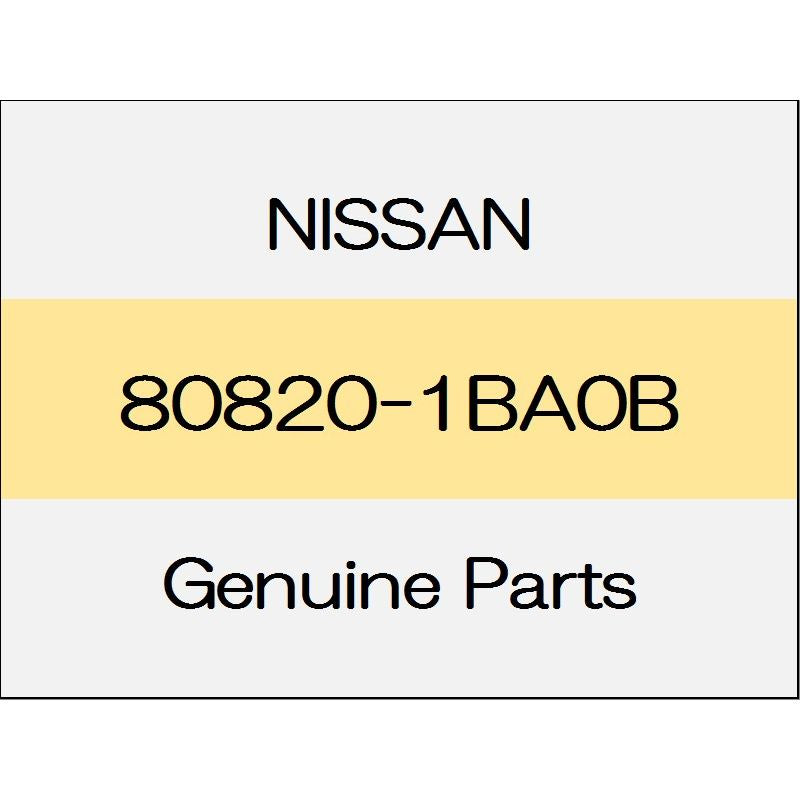 [NEW] JDM NISSAN SKYLINE CROSSOVER J50 Front door outside molding Assy (R) 80820-1BA0B GENUINE OEM