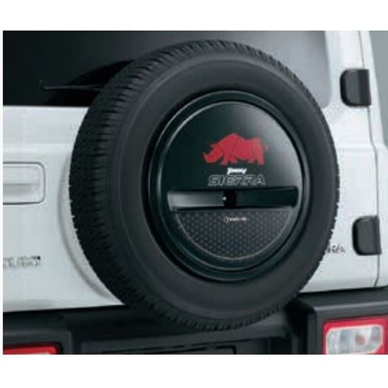 [NEW] JDM Suzuki Jimny SIERRA JB74W Spare Tire Half Cover Decal Tool Gear OEM