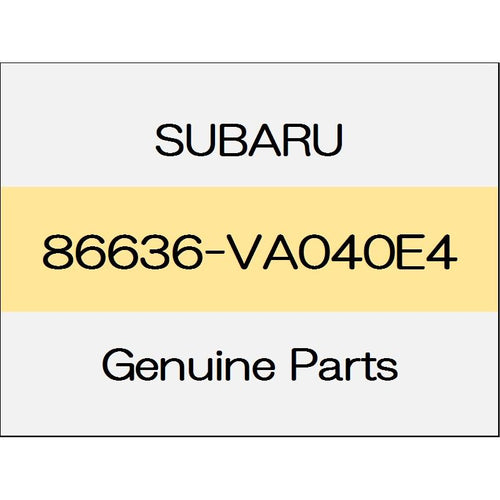 [NEW] JDM SUBARU LEVORG VM Lamp washer nozzle cover Assy (R) body color code (K7X) 86636-VA040E4 GENUINE OEM