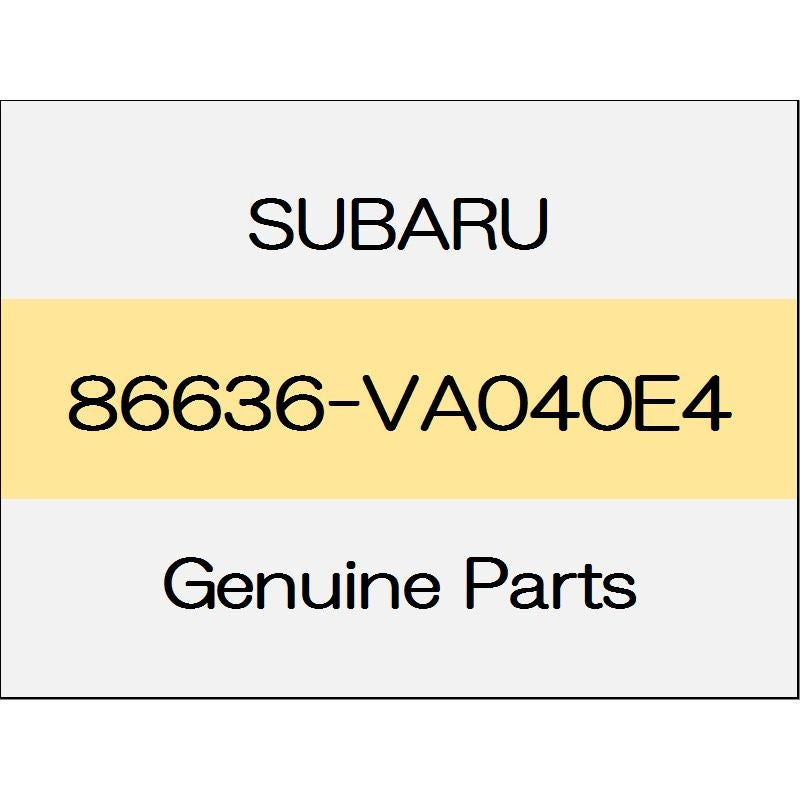 [NEW] JDM SUBARU LEVORG VM Lamp washer nozzle cover Assy (R) body color code (K7X) 86636-VA040E4 GENUINE OEM