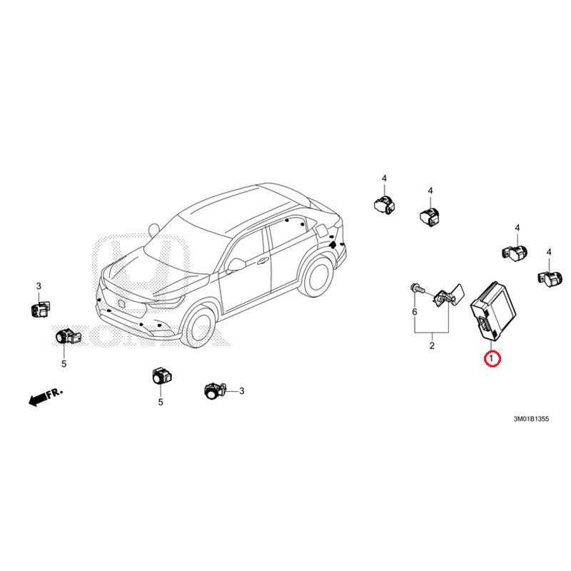 [NEW] JDM HONDA VEZEL RV3 2021 Parking Sensor GENUINE OEM