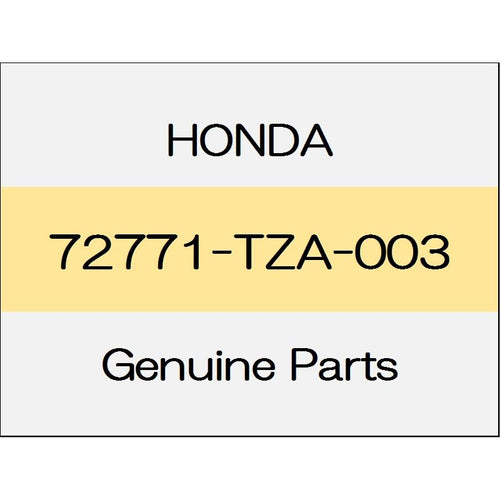 [NEW] JDM HONDA FIT eHEV GR Rear door rear lower sash (L) 72771-TZA-003 GENUINE OEM