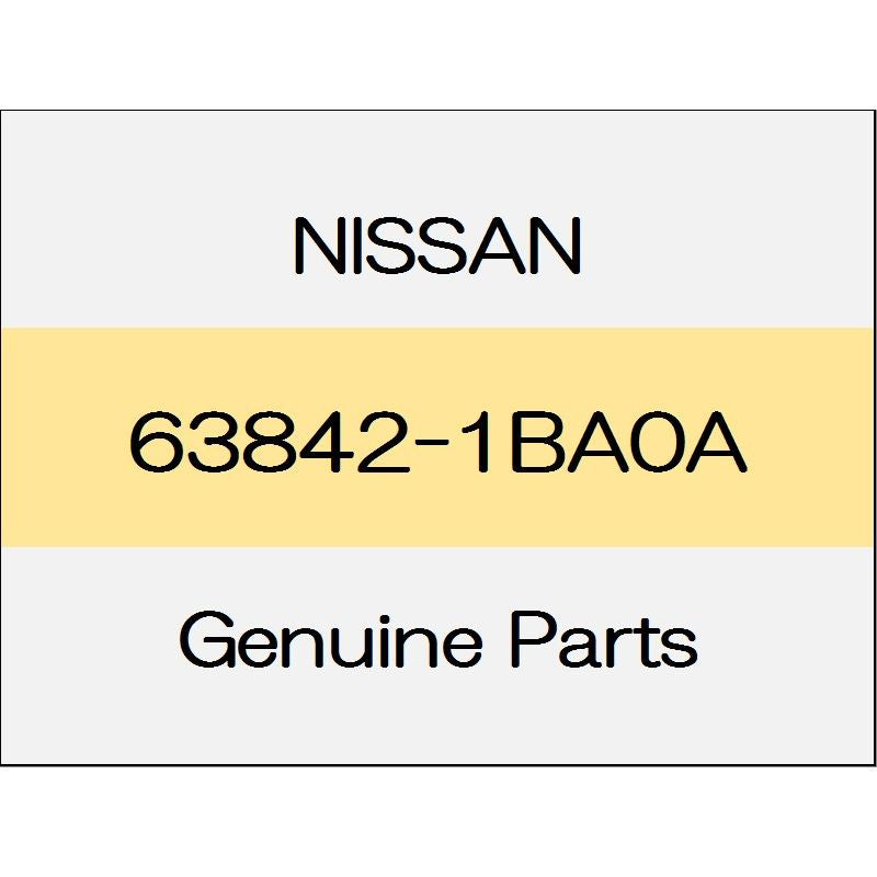 [NEW] JDM NISSAN SKYLINE CROSSOVER J50 Front fender protector (R) 63842-1BA0A GENUINE OEM