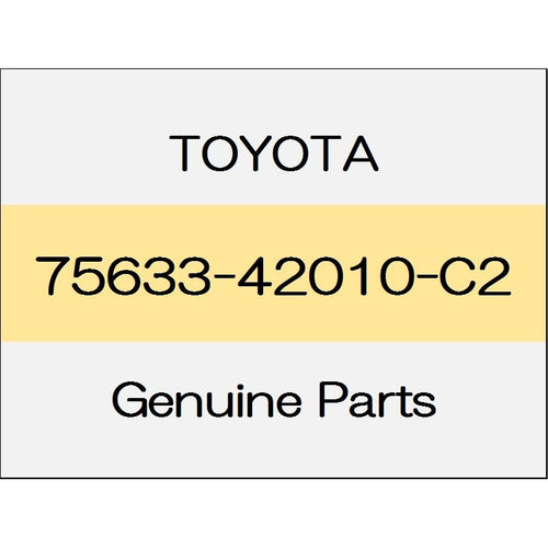 [NEW] JDM TOYOTA RAV4 MXAA5# The roof side garnish lid No.2 (R) 75633-42010-C2 GENUINE OEM