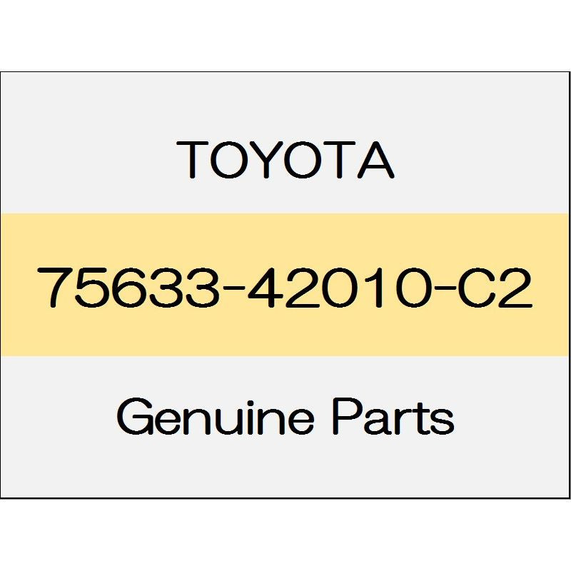 [NEW] JDM TOYOTA RAV4 MXAA5# The roof side garnish lid No.2 (R) 75633-42010-C2 GENUINE OEM