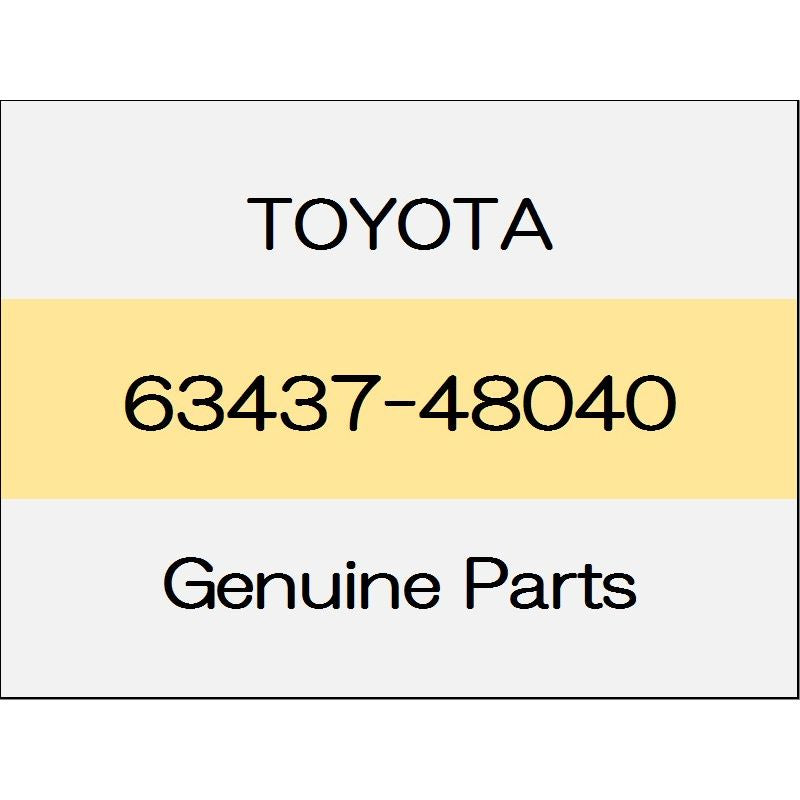 [NEW] JDM TOYOTA RAV4 MXAA5# Roof carrier seal No.2 (non-reusable parts) panorama roof 63437-48040 GENUINE OEM