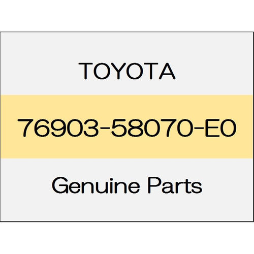 [NEW] JDM TOYOTA ALPHARD H3# Front door mudguard (R) body color code (4X7) 76903-58070-E0 GENUINE OEM
